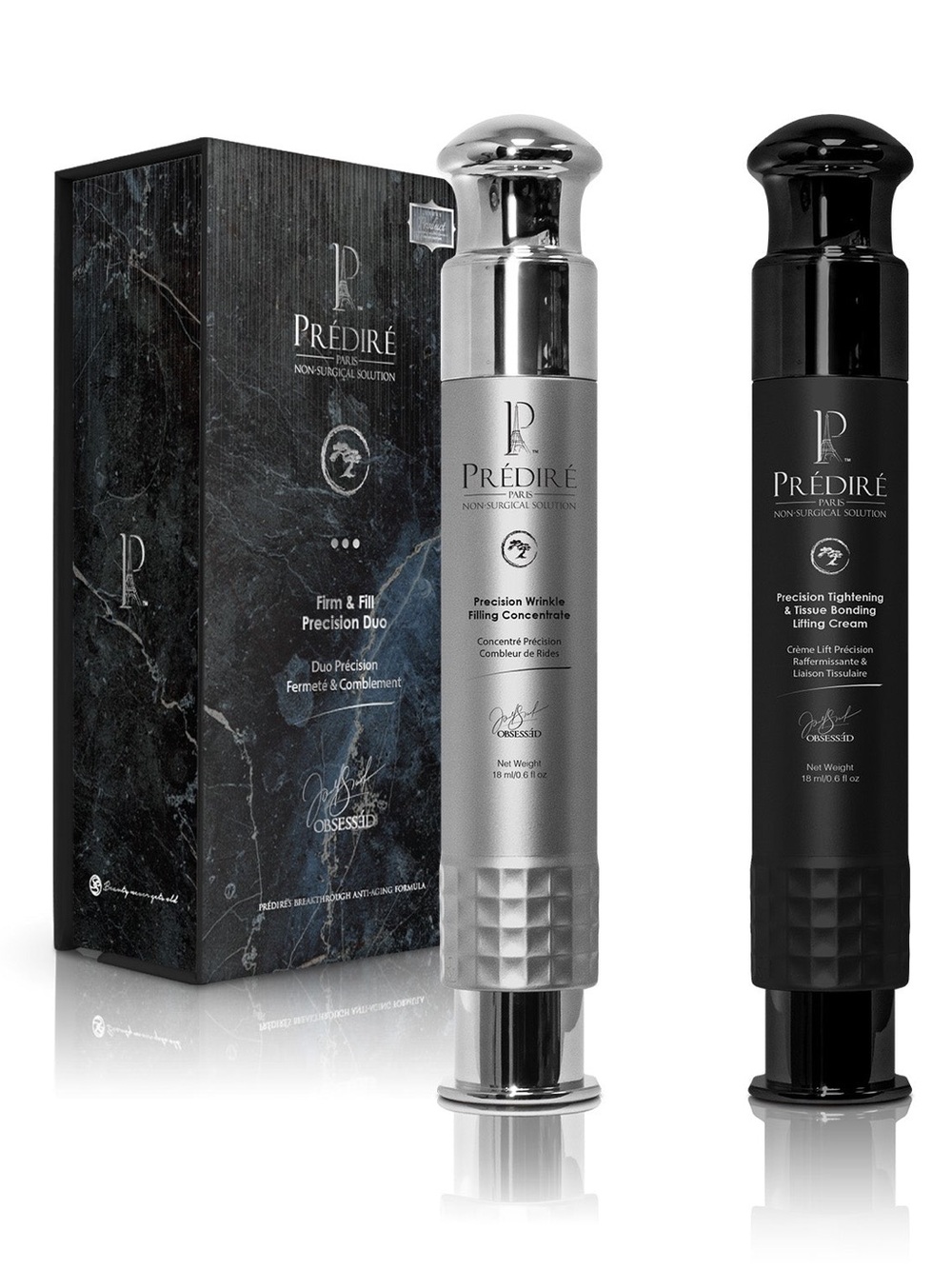 Prédiré NIB Firm & Fill Precision Duo Serum Set — 2 Pieces